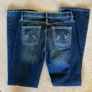 Wrangler Shiloh jeans size 5/6 - 34” inseam EUC